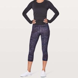 lululemon speed up crop 21" Crystalline multi